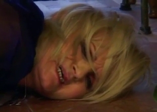 Doggy style drilling for a blonde MILF