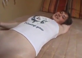Mommy's tits licked by her daughter