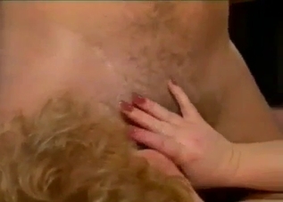 Redheaded MILF molests her son